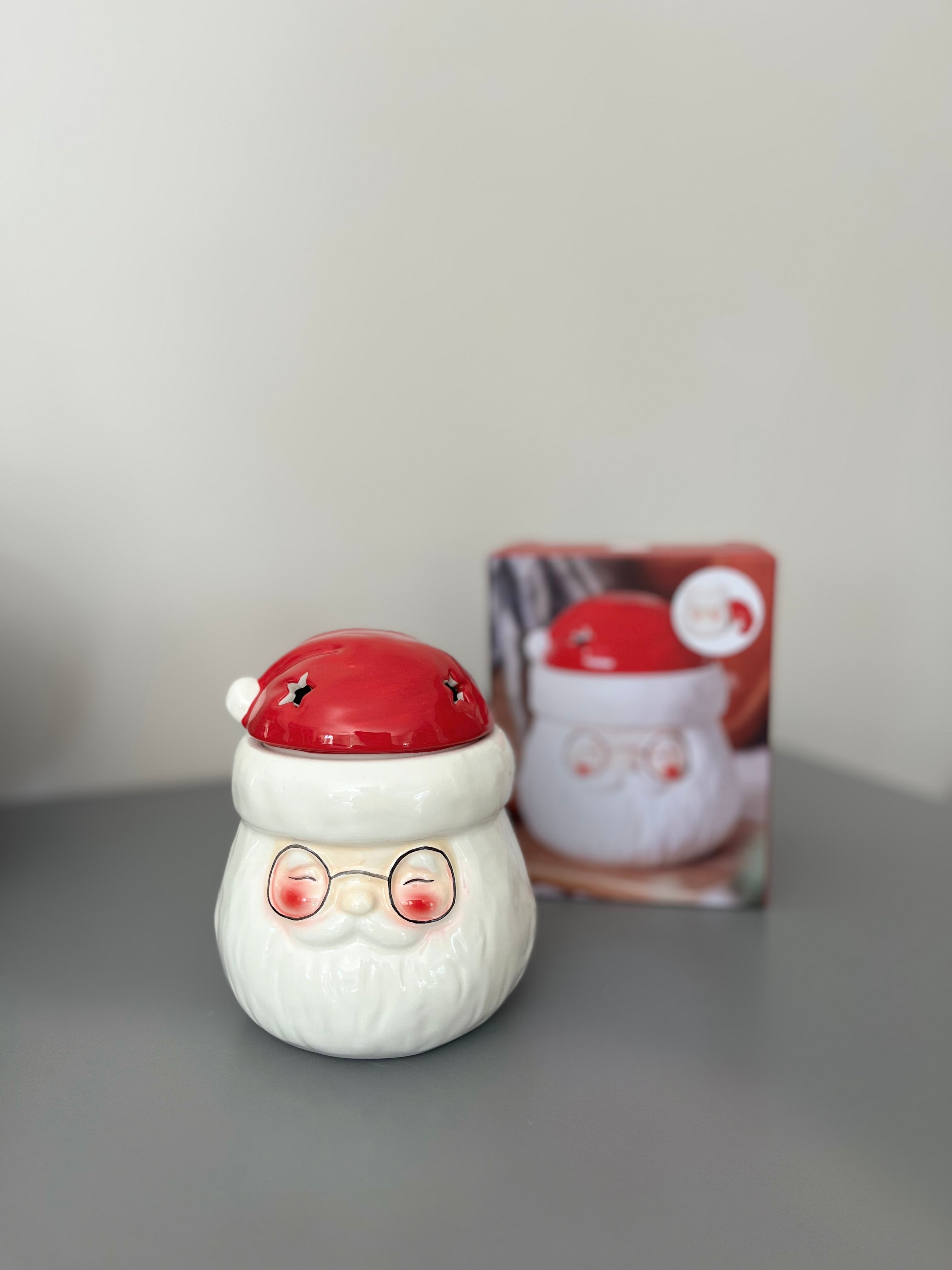 Chauffe-cire de Noël en forme de Père Noël