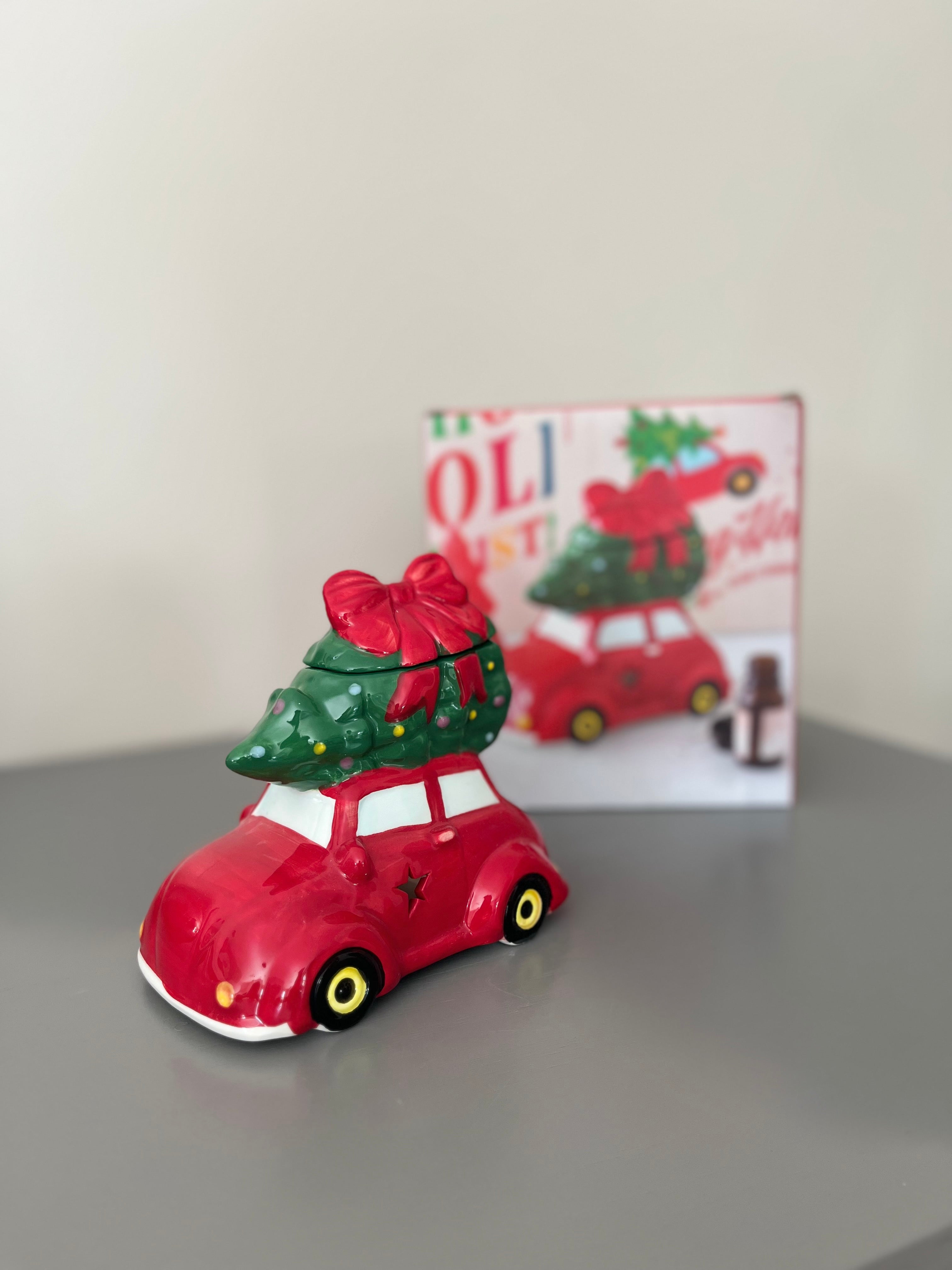 Chauffe-cire Voiture avec Sapin de Noël
